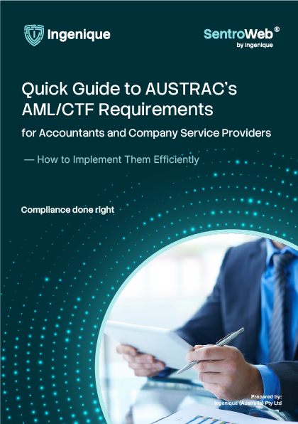 Whitepaper Cover - Quick Guide to AUSTRACs AMLCTF Requirements_0 Cover